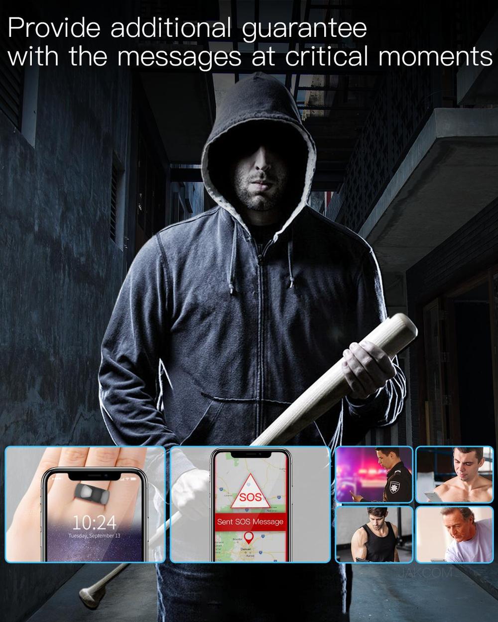 Titanium Smart Ring – Waterproof - full kit and accessories