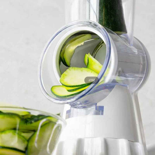 3-in-1 Rotary Mandoline Slicer & Vegetable Grater - GadgetsMerch Hub