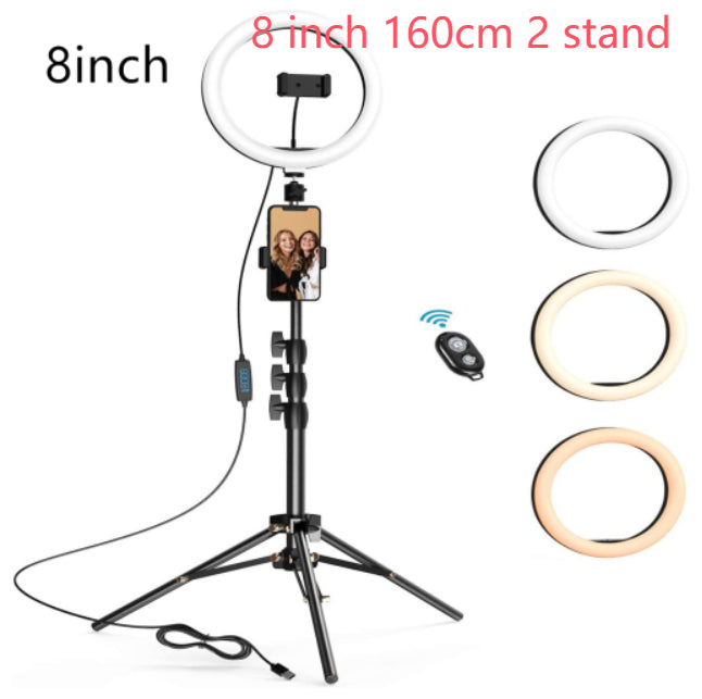 Dimmable Ring Light – Beauty - connection ports detail