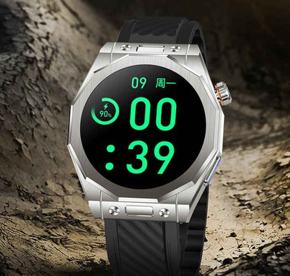 Waterproof Smart Watch – Island Worship Pointer - close-up detail view