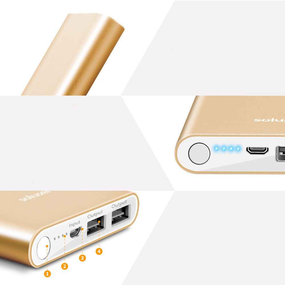 12000mah Fast Charging Portable Power Bank – Power Bank 12000mah - in use demonstration