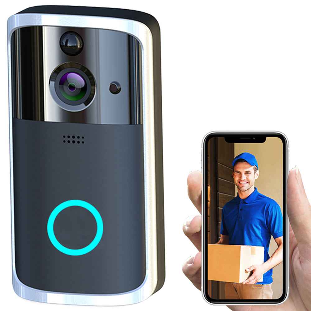 Smart WiFi Video Doorbell Camera with Motion Detection & 2-Way Audio
