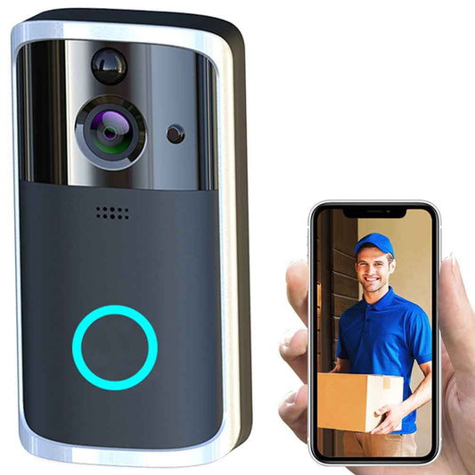 Smart WiFi Video Doorbell Camera with Motion Detection & 2-Way Audio