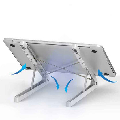 Ergonomic Laptop Stand - in use demonstration