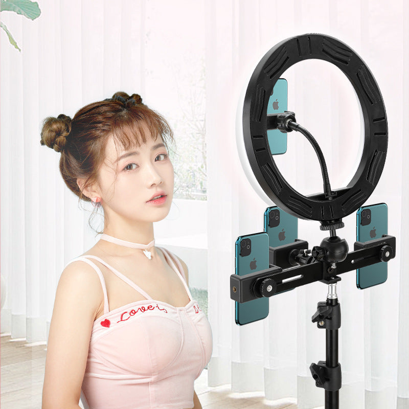 Dimmable Ring Light – Ring Selfie Beautifying - in use demonstration