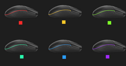 Ultra-Light Gaming Mouse - size comparison