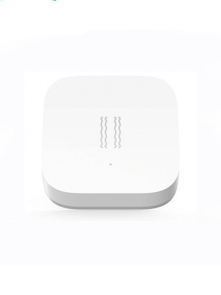 Voice Control Smart Home Device – Vibration Sensor Alarm - packaging and contents