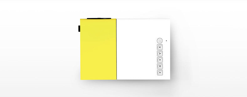 1080p Portable Mini Projector – 1080p - connection ports detail