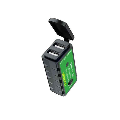 Fast Charging Wireless Charger – Charger Dual Motorcycle - close-up detail view