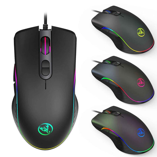 Ultra-Light Gaming Mouse – Glowing Wired - Gaming Mouse product overview