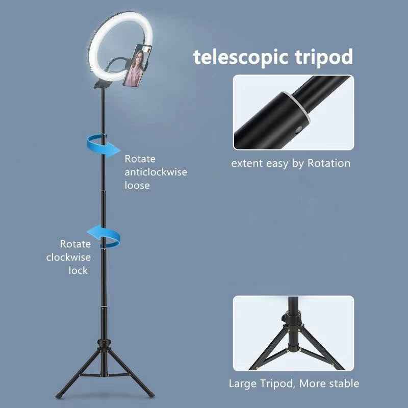 Multi-Color Ring Light – Compatible with Apple, - Ring Light product overview