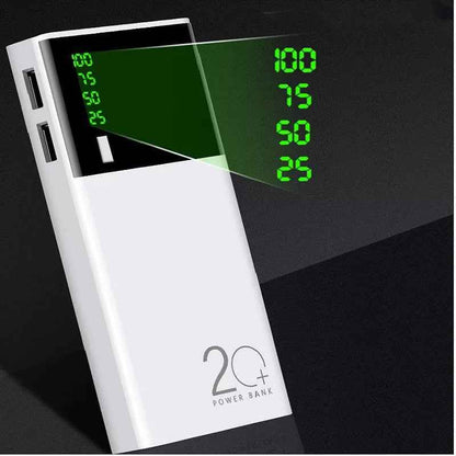 20000mah Fast Charging Portable Power Bank – 20000mah Power Bank - packaging and contents