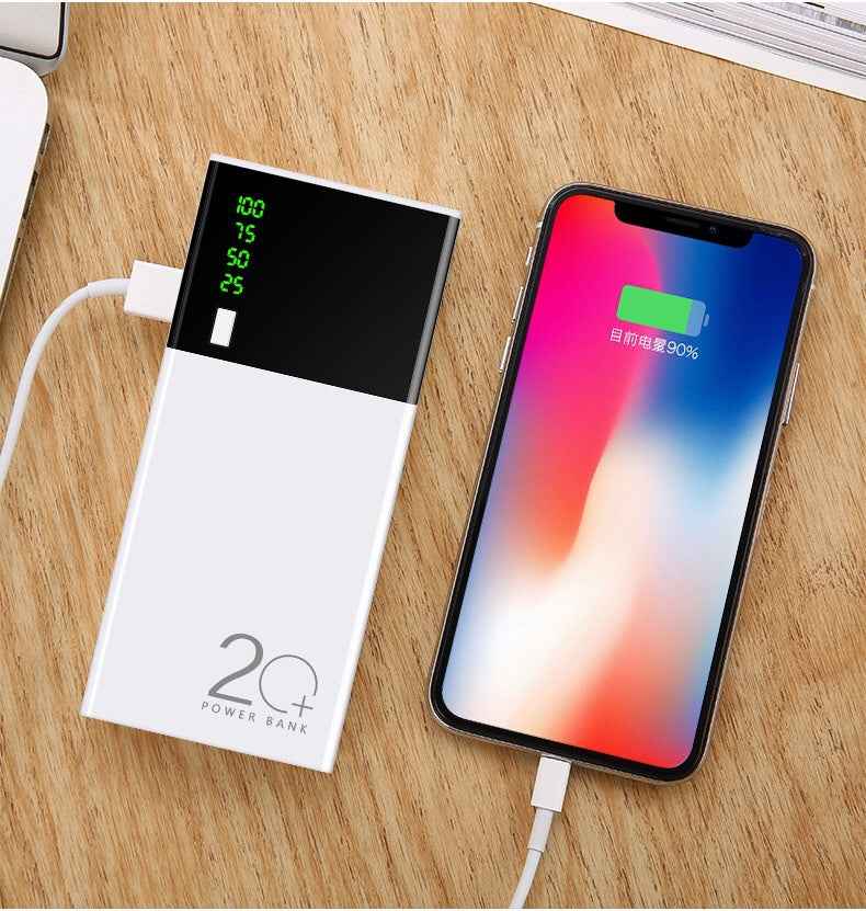 20000mah Fast Charging Portable Power Bank – 20000mah Power Bank - in use demonstration