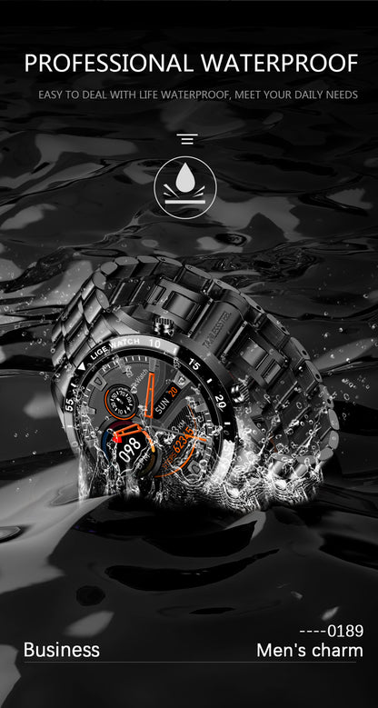 Premium Smart Watch – Waterproof Liges Upgrade - connection ports detail