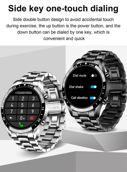 Premium Smart Watch – Waterproof Liges Upgrade - packaging and contents