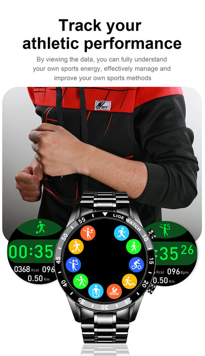 Premium Smart Watch – Waterproof Liges Upgrade - back panel view