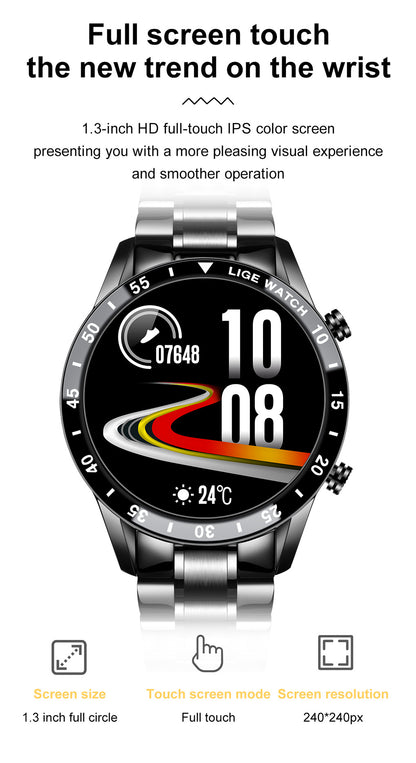 Premium Smart Watch – Waterproof Liges Upgrade - size comparison