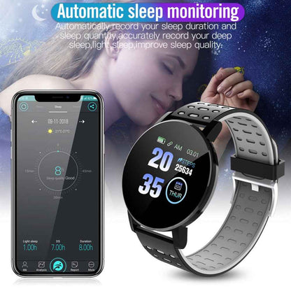 Premium Smart Watch – Waterproof Bluetooth - side angle view
