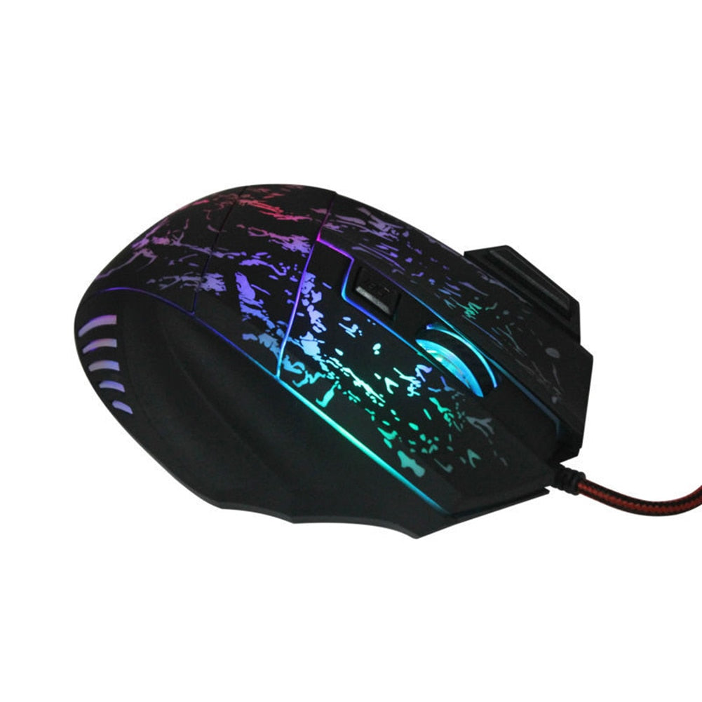 Ultra-Light Gaming Mouse – Computer - back panel view