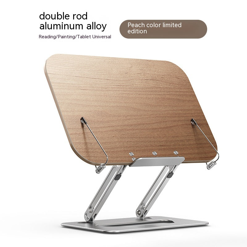 Ergonomic Laptop Stand – Wooden Reading Rack - lifestyle usage shot
