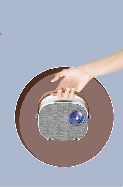 Hd 1080p Mini Projector - in use demonstration