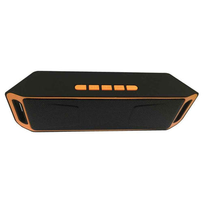 Portable Portable Bluetooth Speaker – Dual Speaker Wireless - side angle view