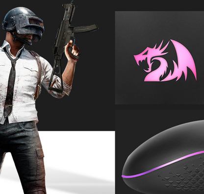 Ultra-Light Gaming Mouse - back panel view