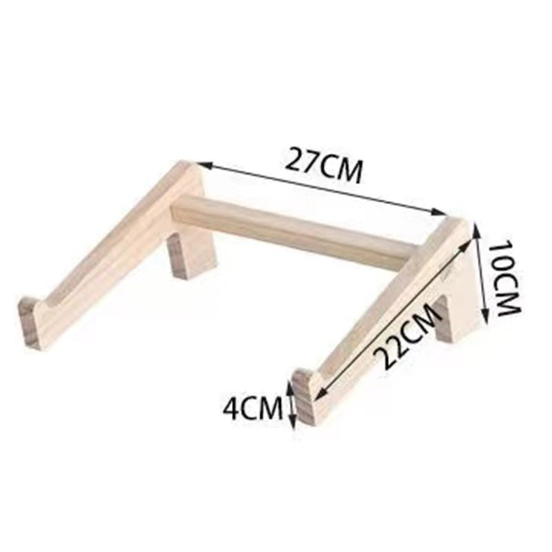 Ergonomic Laptop Stand – Wooden - full kit and accessories