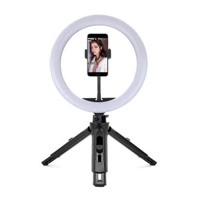 Dimmable Ring Light – Ring Selfie Beautifying - side angle view