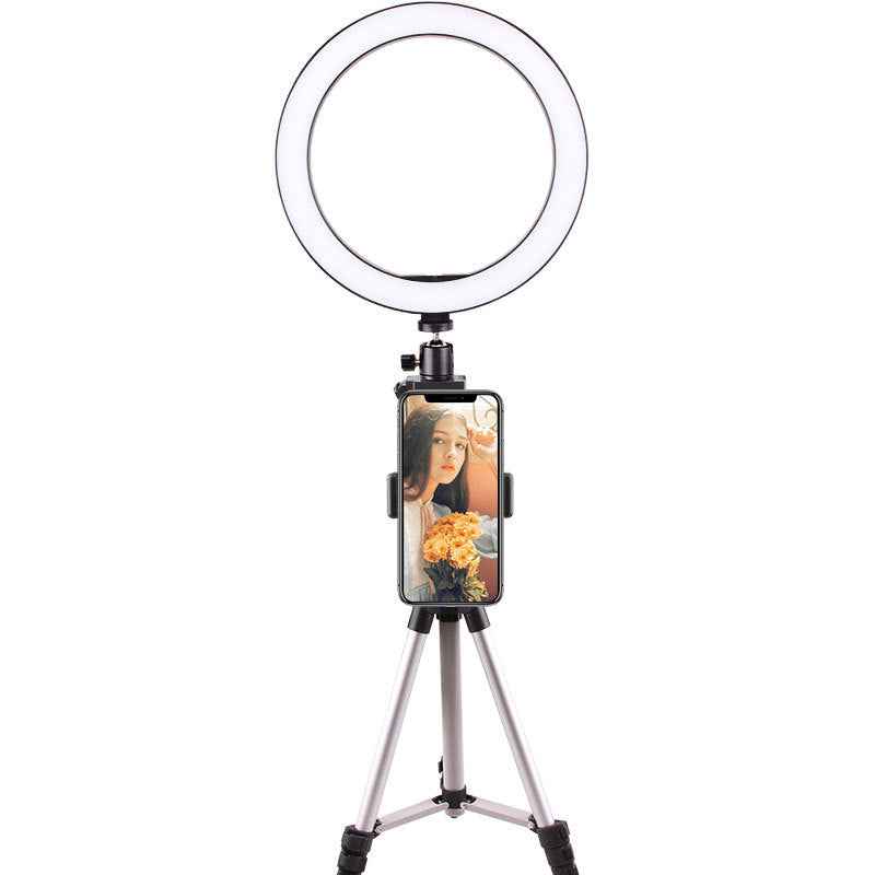 Dimmable Ring Light - side angle view