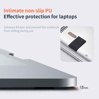 Ergonomic Laptop Stand – Heighten - side angle view