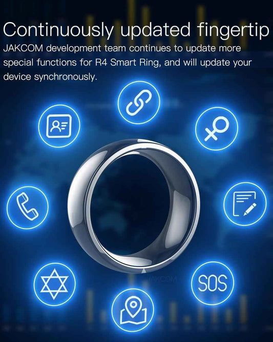 Titanium Smart Ring – Waterproof
