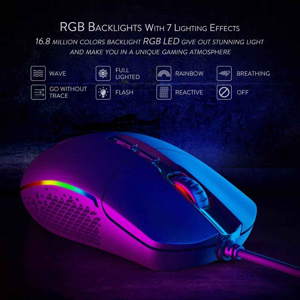 Ultra-Light Gaming Mouse - in use demonstration