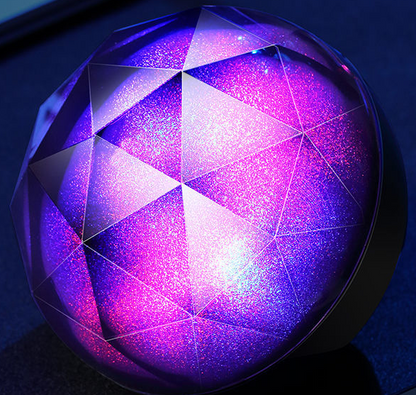 Portable Portable Bluetooth Speaker – Seven-Color Bluetooth Speaker - side angle view