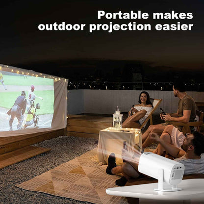 4k Hd 1080p Mini Projector – Projector Mini Household - in use demonstration