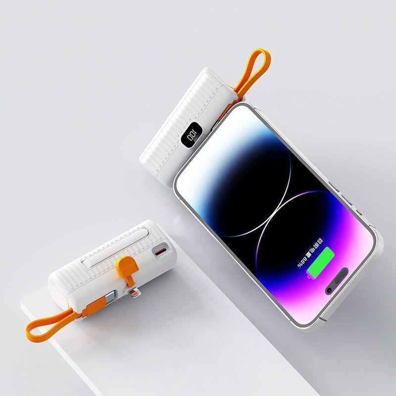 Fast Charging Portable Power Bank – Power Bank Compact - in use demonstration