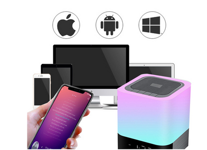 Portable Portable Bluetooth Speaker – Bluetooth Speaker - side angle view
