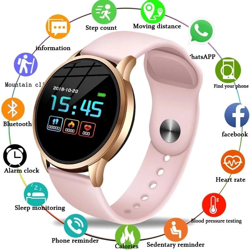 Premium Smart Watch – Waterproof Bluetooth Wear - close-up detail view