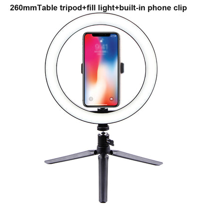 Dimmable Ring Light - packaging and contents