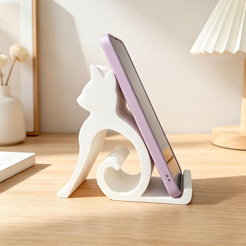 Cute Kitten Car Phone Stand - 3D Printed Dash Mount