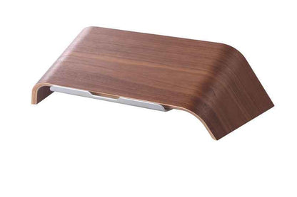 Ergonomic Laptop Stand – Wooden Laptop Tilt - in use demonstration
