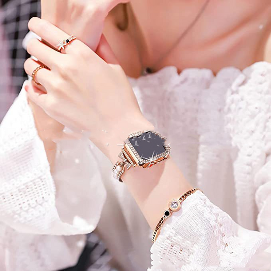 Waterproof Smart Watch – Pearl Bracelet Band - Smart Watch product overview