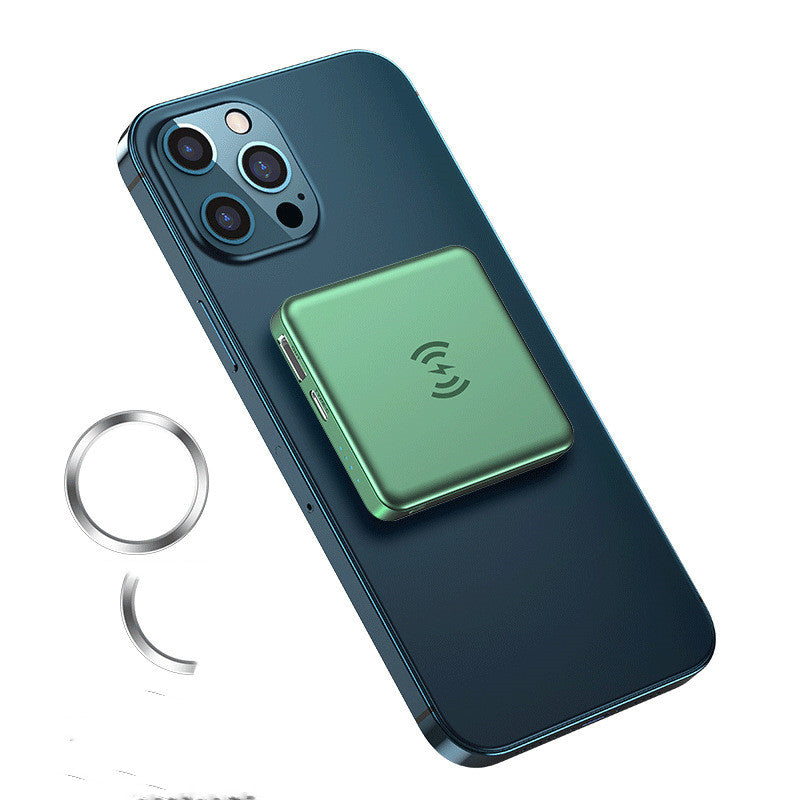 10000mah Ultra-Slim Portable Power Bank – Magnetic Wireless Power - packaging and contents