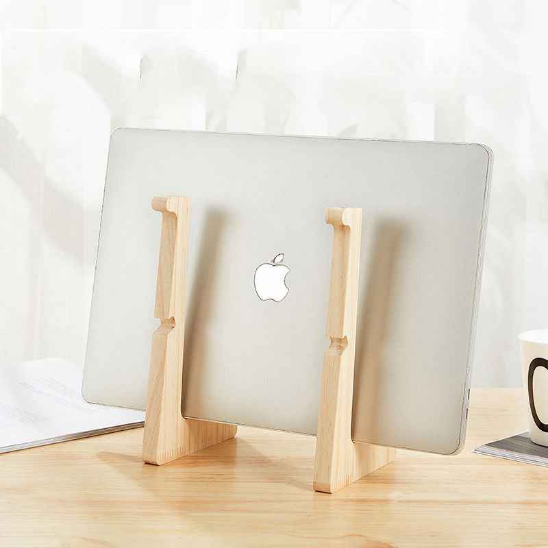 Ergonomic Laptop Stand – Wooden - Laptop Stand product overview