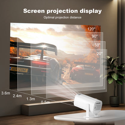 4k Hd 1080p Mini Projector – Projector Mini Household - size comparison