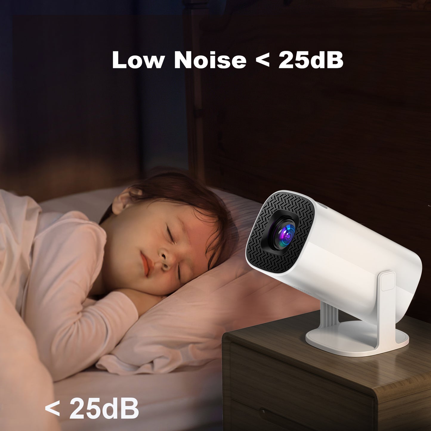 4k Hd 1080p Mini Projector – Projector Mini Household - full kit and accessories
