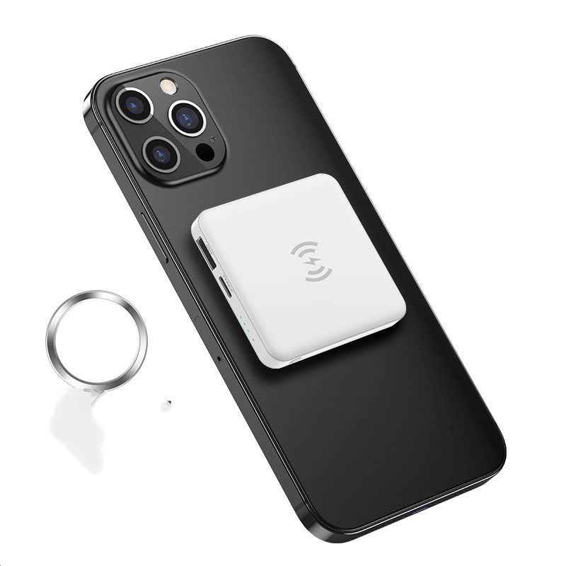 10000mah Ultra-Slim Portable Power Bank – Magnetic Wireless Power