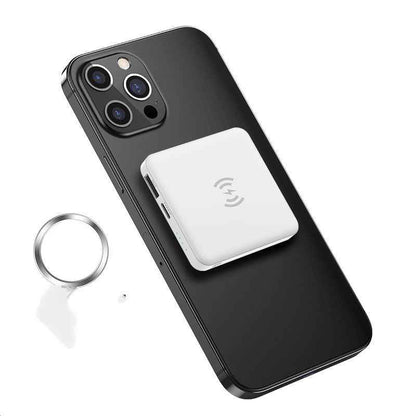 10000mah Ultra-Slim Portable Power Bank – Magnetic Wireless Power