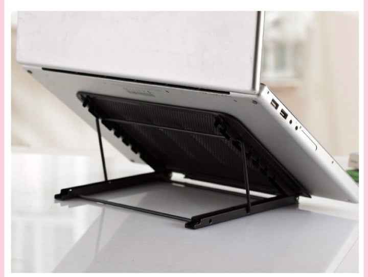 Ergonomic Laptop Stand – Base - in use demonstration