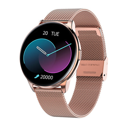Premium Smart Watch – Waterproof Blood Pressure - back panel view